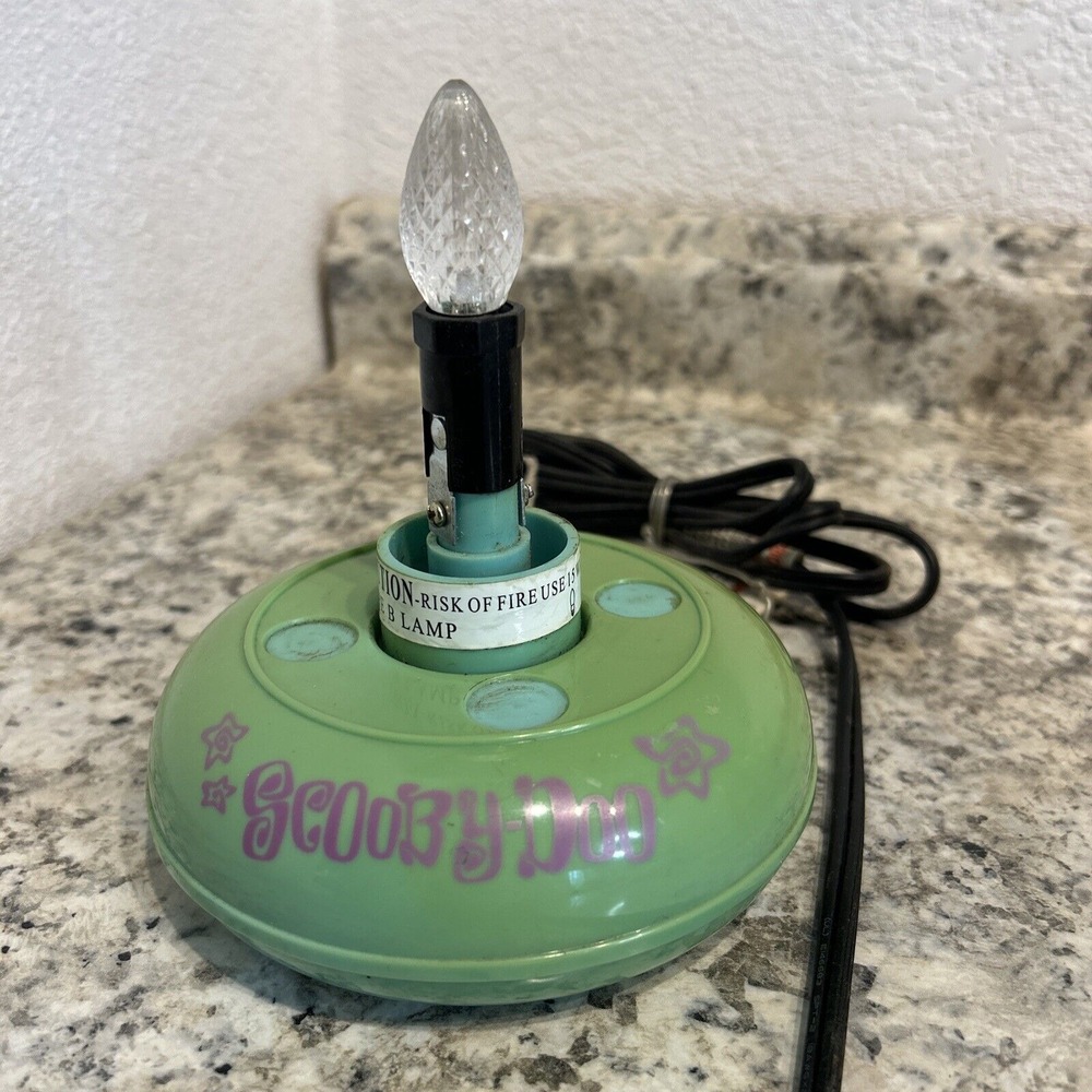 Scooby Doo Disco Light Lamp Base With Changing Colors By Rinco D3
